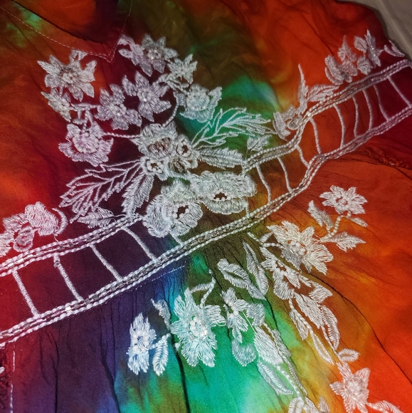 The most amazing tie dye dress! Size Large - Picture 4 of 9